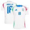 Camiseta de fútbol Italia Barella 18 Segunda Equipación Euro 2024 - Hombre